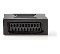 Adaptateur PERITEL | SCART Femelle - SCART Femelle | Noir