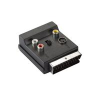 Adaptateur péritel vers 3 RCA S-Vidéo commutable-Adaptateur péritel mâle vers péritel femelle S-Vidéo 3 RCA-1 pièce