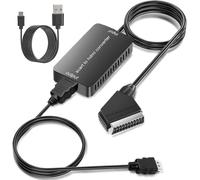 Adaptateur Péritel Vers Hdmi 1080P - Adaptateur Péritel Vers Hdmi - Sortie Tv Pour Vhs, Tv, Xbox, Ps3, Sky, Blu-Ray, Dvd, Etc[Z414]