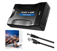 Adaptateur Péritel vers HDMI avec Câble USB 720p 1080p Plug and Play | Convertisseur Péritel vers HDMI pour HDTV STB Projecteur Moniteur VHS Sky Blu-Ray DVD Xbox PS2 SCART Audio Vidéo HD