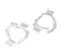 Adaptateur phare LED H7, 1 paire support de socle robuste pour installation rapide, Support base universel pour voitures camions et utilitaires en conduite nocturne ou tout-terrain