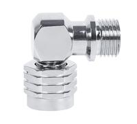 Adaptateur Pivotant - Joint Universel | Cr-V Steel Pivotant | Adaptateur De Tuyau De Régulateur Di Plongée En Laiton Chromé, Idéal Pour Les Régulateurs D Plongée Au Deuxième Étage, Essentiels Pour Le