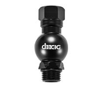 Adaptateur pivotant pour tuyau de sport de plongeur - Autorité de régulation de plongée - Adaptateur de tuyau de deuxième niveau à 360 ° - Adaptateur de régulation - Garantit un raccordement de