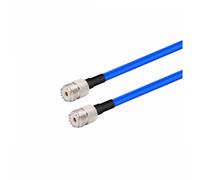 Adaptateur PL259 UHF mâle vers SO239 UHF femelle, câble semi-flexible RG402, rallonge coaxiale 50 ohms(/UHF - to/UHF-F,2M)