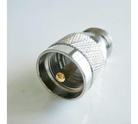 Adaptateur PL259 UHF vers N type RF mâle vers N femelle pour une utilisation dans les réseaux de distribution RF, alimentation d'antenne et banc de test
