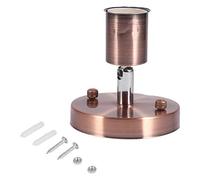 Adaptateur Plafond E27 Douille 220V Support Lampe Lumière Rétro Vintage Rotatif 180 Degrés - Porte-Lampe Prise Pour Décor Maison Café (Cuivré)