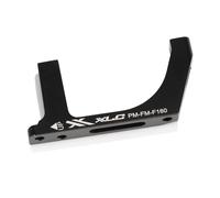 Adaptateur plaquette de frein avant XLC BR-X71 Flatmount Postmount 160 Noir