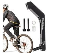 Adaptateur plat à montage sur poste, raccord de frein à disque support de frein à utiliser pour vélo | Adaptateur noir, facile à utiliser, accessoires de vélo légers pour 14