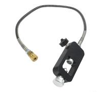 Adaptateur Plongée DIN 40MPa Raccord pour rapide 8mm Adaptateur | Alliage aluminium, raccord pour rapide femelle, tuyau ressort 0.5m, pression 40MPa, plongée sécurité(no table no hose)