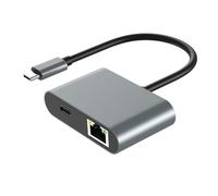 Adaptateur portable de type C vers Gigabit Ethernet pour réseau Plug and Play et adaptateur d'extension d'appareil