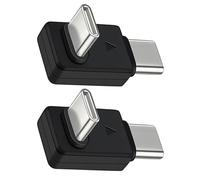 Adaptateur portable en forme de L double type C vers OTG pour microphones Lavaliers et appareils USB en forme de L Adaptateur USB C OTG