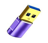 Adaptateur portable USB 3.0 mâle vers USB C femelle Tête de conversion pour lecteur de cartes