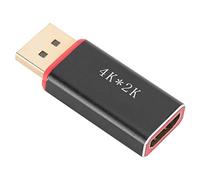 Adaptateur Portatif DP vers HDMI, Port D'affichage DP Mâle vers HDMI Femelle Adaptateur Convertisseur Convertisseur Passif, Prise en Charge de 4Kx2K 30HZ, pour Ordinateur de Bureau Portable