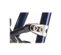 Tubus Adaptateurs de collier – jeu pour Ø 21–22 mm – Argenté