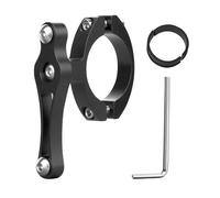 Adaptateur Porte Bidon Velo Alliage D'aluminium, Général Support Adaptateur Portable pour Porte Gourde VTT Bouteille à Pince Vélo étagère de Guidon Réglable pour 19mm-33mm Vélos Motos