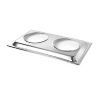 Adaptateur pour 2 récipients à soupe pour chauffe-plats - Hendi 470930