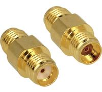 Adaptateur pour antenne WiFi Delock 88478 [1x SMA femelle - 1x SMA femelle] 0.00 m or