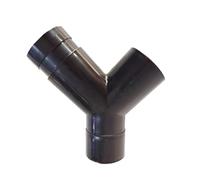 Adaptateur pour aspirateur pour l'efficacité du nettoyage, convertisseur à trois ports et deux stations