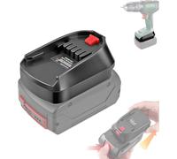 Adaptateur pour batterie Bosch Professional 18 V, adaptateur de batterie BOSB18C pour batterie Bosch Professional 18 V (bleu) BAT619 BAT620 pour outils électriques Bosch maison et jardin (vert) (GBA