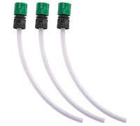 Adaptateur pour bouteille de nettoyeur haute pression, lot de 3 raccords universels pour bouchon bouteille nettoyeur haute pression avec tuyau anti-affaissement 30 cm, pour le nettoyage