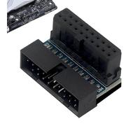 Adaptateur pour Carte Mère Connecteur à Angle Droit 19/20 Broches