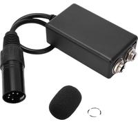 Adaptateur pour casque d'avion, double fiche, connecteur XLR mâle à 5 broches, A