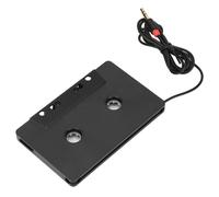 Adaptateur pour cassette de voiture Adaptateur de cassette audio de voiture 3,5 mm à AUX Lecteur de cassette stéréo à 4 canaux