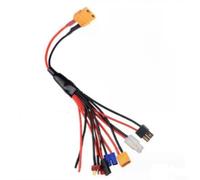 Adaptateur pour Chargeur Silicone Résistant Chaleur RC Adaptateur(8-in-1 XT60 Head)