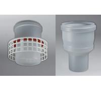 Adaptateur pour cheminée Perfinox B23 - Diam. 80/125 mm - 1 pièce - ATLANTIC - 570100