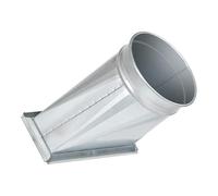Adaptateur pour climatisation localisée PortaTemp 6500 S - 2 x Ø 200 mm - TROTEC - 1210000151