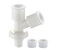 Adaptateur Pour Conduit D Évacuation | Raccord de Tuyau d'Évacuation | Raccord de Plomberie Étanche pour Lave-linge Lavabo Salle de Bain