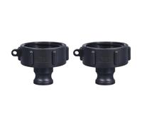 Adaptateur pour Conteneur IBC, Connecteur de Jardin, Raccord à Rainure à Came, Accessoires pour Conteneurs IBC pour L'irrigation, A75