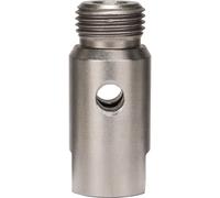 Adaptateur pour couronnes de forage diamantées. Côté machine 1/2 pouce, côté couronne G 1/2 pouce