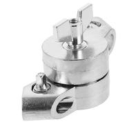 Adaptateur pour Cymbales en Alliage de Zinc, Argenté, Fixation | Support Suspendu, Réglage Flexible, Usage Scène et Studio, Compatible Cymbale Stacker