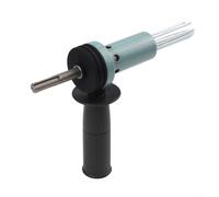 Adaptateur pour dérouilleur à aiguilles de marteau électrique, outil de retrait de rouille de tige SDS, conception de conversion ergonomique, embout pour outils électriques en acier allié trempé
