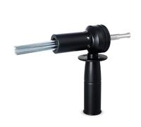 Adaptateur pour dérouilleur à aiguilles de marteau électrique, outil de retrait de rouille de tige SDS, conception de conversion ergonomique, embout pour outils électriques en acier allié trempé