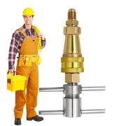 Adaptateur pour disque de pression - Adaptateur d'armes - Raccord rapide - Machine à laver sous pression - Pression en plastique durable - Filtre d'entrée de machine à laver - Adaptateur d'armes à