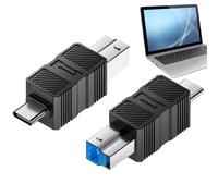Adaptateur pour Disque Dur | Adaptateur USB 3.0 B pour Imprimante,Connecteur Plug & Play, Convertisseur de de Données Rapide pour Scanner, Station d'accueil et Ordinateur