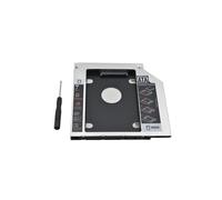 Adaptateur pour disque dur compatible avec tous les ordinateurs portables, remplacement du lecteur optique, prise en charge du double démarrage et