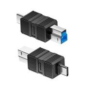 Adaptateur pour Disque Dur - Convertisseur USB B 3.0 pour Imprimante,Connecteur Plug & Play pour Scanner, Hub, Ordinateur Portable, Tablette, Disque Dur et Station d'accueil