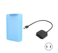Adaptateur pour disque dur externe USB vers SATA, sauvegarde et restauration rapides des fichiers, interface USB haute vitesse compatible UASP pour