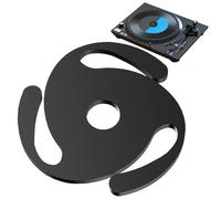 Adaptateur pour Disques 45 Tours | Pièce D Insertion en Aluminium Léger Et Stable | Adaptateur pour Disques Solide | pour Usage Domestique DJ Café Amateur De Musique Enthousiaste