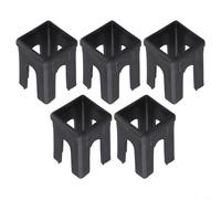 Adaptateur pour équipement de fitness 50 mm à 38 mm Noir | Ajustement précis de 5,1 à 3,8 cm, réduit le bruit de friction, design absorbant les chocs, fonctionnement fluide