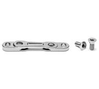 Adaptateur pour etrier de frein avant specialized sl8 sram flat mount 160 mm absoluteblack gris
