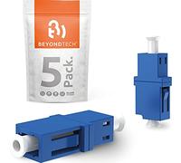 Adaptateur pour fibre optique LC vers LC Monomode UPC Simplex - (Lot de 5) - Beyondtech Traversées Fibre Optique / Raccords Kit