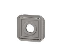 Legrand Adaptateur étanche Plexo Osmoz Ø22 mm Bague IP55 Enjoliveur gris 069568L