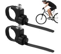 Adaptateur pour Fourche de Vélo - Attache De Cadre pour Garde-Boue,Anneau Réglable pour Porte-Bagages/Arrière avec 2X Accessoires de Réparation Vélo et Garde-Boue Polyvalent