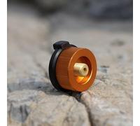 Adaptateur pour gaz pour vers Filetage 7/16 Pouces Adaptateur | Conversion pour vers filetage 7/16, compatible pour primus pour jetboil, arrêt automatique sécurisé