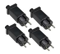 Adaptateur pour guirlande lumineuse 4,5 V, adaptateur IP44, transformateur de lumières LED de Noël, 1A 4,5 W, adaptateur LED basse tension pour décorations de Noël, bougies en forme de ciboulette