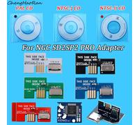 Adaptateur pour lecteur de carte SD NGC SD2SP2 PRO, 1 pièce, avec disque de démarrage, Mini DVD et puce Xeno GC, pièce de rechange Compatible NTSC-J CD